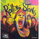 Revista Coleção Rock Stars. Nú.01. The Rolling Stones. 