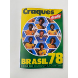 Revista Craques Brasil Copa 1978 Frete Grátis Tamanho Ofício