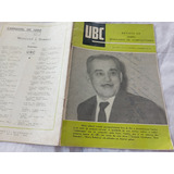 Revista Da Ubc Nr 81 Autógrafo Vicente Celestino Capa 1965