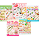 Revista De Artesanato Ponto Cruz Crochê Especial Banho