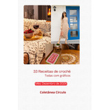 Revista De Crochê Da Círculo Com Receitas E Com Gráficos