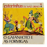 Revista Disco Estorinhas Disney N °18 O Gafanhoto E As Formi