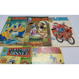 Revista Disney Lote Variado Raridade Anos 70