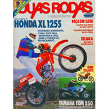 Revista Duas Rodas 204 Honda Xl 125 S 1992 Yamaha Tdm 850