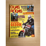 Revista Duas Rodas 21 Kawasaki Kx 250 Suzuki Gs500e 1013