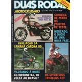 Revista Duas Rodas Motociclismo N 86 Agosto 1982