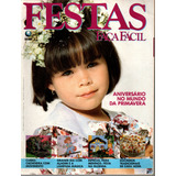 Revista Festas Faça Fácil Agosto 1992