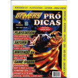 Revista Gamers Pró Dicas N 8 Playstation Saturn Game Shark