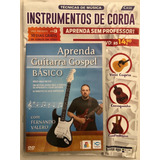 Revista Instrumentos De Corda Aprenda Tocar Guitarra Gospel Acompanha Dvd Aula
