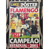 Revista Lance Poster Flamengo Tri Campeão