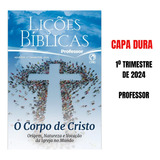 Revista Lições Bíblicas Adulto Professor Capa