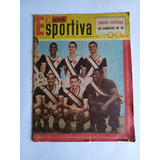Revista Manchete Esportiva 1956 - Vasco Da Gama Campeão