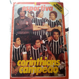 Revista Manchete Esportiva Corinthians Campeão
