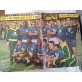 Revista Manchete Esportiva Esp Seleção Brasil Campeão 1958