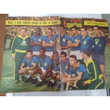 Revista Manchete Esportiva Espec Brasil Campeão Mundial 1958