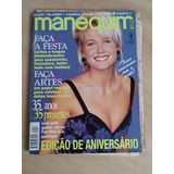 Revista Manequim 416 Moda Xuxa Edição De Aniversário Q812