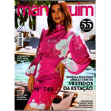Revista Manequim Vestidos Da Estação Ed 748 Com 55 Moldes