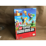 Revista Manual Jogo Antigo Usado Super Mario Bross Wii