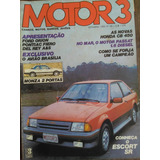 Revista Motor 3 N 39 Set 1983 Escort Sr Monza