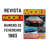 Revista Motor 3 Numero 32 Fevereiro 1983