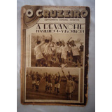 Revista O Cruzeiro Futebol Brasil Ioguslavia Década 30 N 20