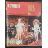 Revista O Cruzeiro Miss Brasil 1965 Maria Raquel Andrade