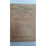 Revista Paulista De Medicina Vol Xxix Numero 03