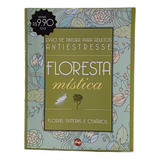 Revista Pintura Para Adultos Antiestresse Floresta Mística 1