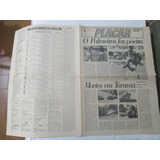 Revista Placar 189 Só Suplemento Esp Jornal Mort Tarumã 1973