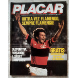 Revista Placar 604 Flamengo Campeão Carioca 1981 Com Pôster