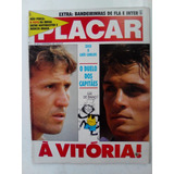 Revista Placar 915 Poster Simbolo Inter E Flamengo Zico 1987