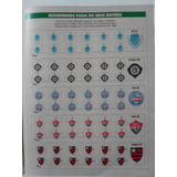 Revista Placar 993 Poster Botafogo 65 Escudos São José 1989