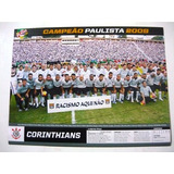 Revista Placar Mini Poster Corinthians Juventus