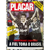 Revista Placar N 1054 Pôster Corinthians Brasileiro 1990