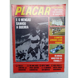 Revista Placar N 288 Set 1975 Flamengo Santos