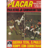 Revista Placar N 433 Ano 1978 Com Poster