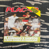 Revista Placar N 716 Santos Flamengo Pita Júnior Corinthians