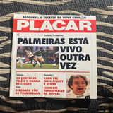 Revista Placar N 832 Palmeiras Pôster Piquet Senna Seleção
