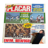 Revista Placar N 991 Pôster Botafogo Corinthians Palmeiras