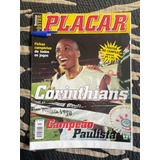 Revista Placar Pôster Corinthians Campeão Paulista 1999