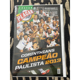Revista Placar Pôster Corinthians Campeão Paulista 2013