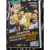 Revista Placar Poster Santos