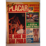Revista Placar São Paulo Os Anos