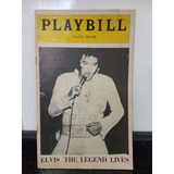 Revista Playbill Elvis Presley Legend Lives Teatro 1978 Rjhm