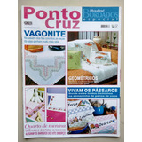 Revista Ponto Cruz 6 Vagonite Barrado Bordado Decoração B753