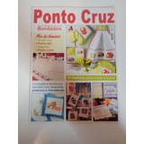 Revista Ponto Cruz 7 Bordados Pano Toalha Almofada 4015