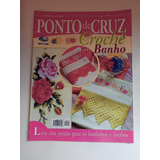 Revista Ponto Cruz 9 Banho Borado Toalha Kit Banheiro 4217