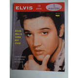 Revista Poster Elvis Presley 18 Anos