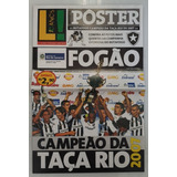 Revista Poster Futebol Lance Botafogo Campeão