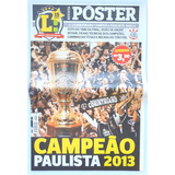 Revista Poster Futebol Lance Corinthians Campeão